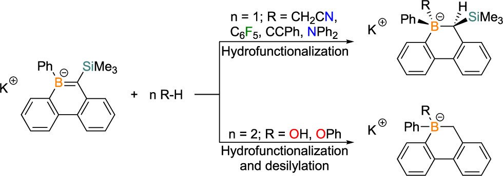 Organometallics (@orgmet_acs) on Twitter photo Just in time for the weekend, <a href="/MartinGroupBU/">Martin Group</a> and team disclose the uncatalyzed addition of C-H, N-H, and O-H bonds to borataalkenes. Please have a look: pubs.acs.org/doi/10.1021/ac⦠Just in time for the weekend, <a href="/MartinGroupBU/">Martin Group</a> and team disclose the uncatalyzed addition of C-H, N-H, and O-H bonds to borataalkenes. Please have a look: pubs.acs.org/doi/10.1021/acā¦