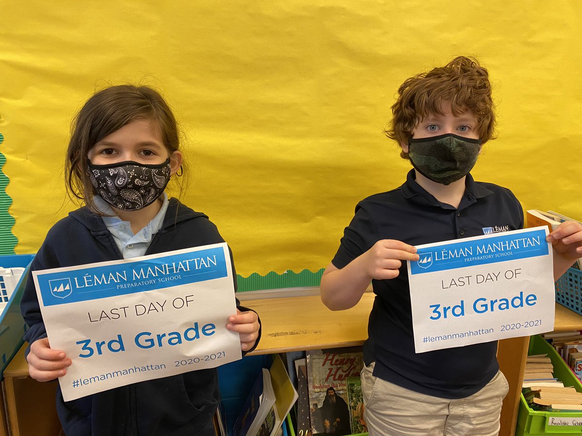 Leman3rdGrade's tweet photo. So long third grade… https://t.co/E38ieXoBS3