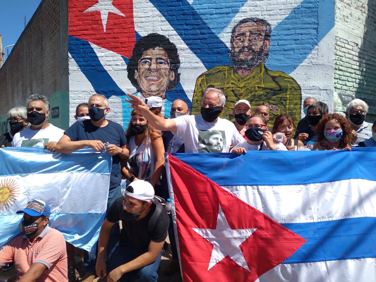 La comunidad internacional conoce que el objetivo del bloqueo es asfixiar al pueblo de #Cuba🇨🇺
#Argentina🇦🇷 #EliminaElBloqueo🇨🇺