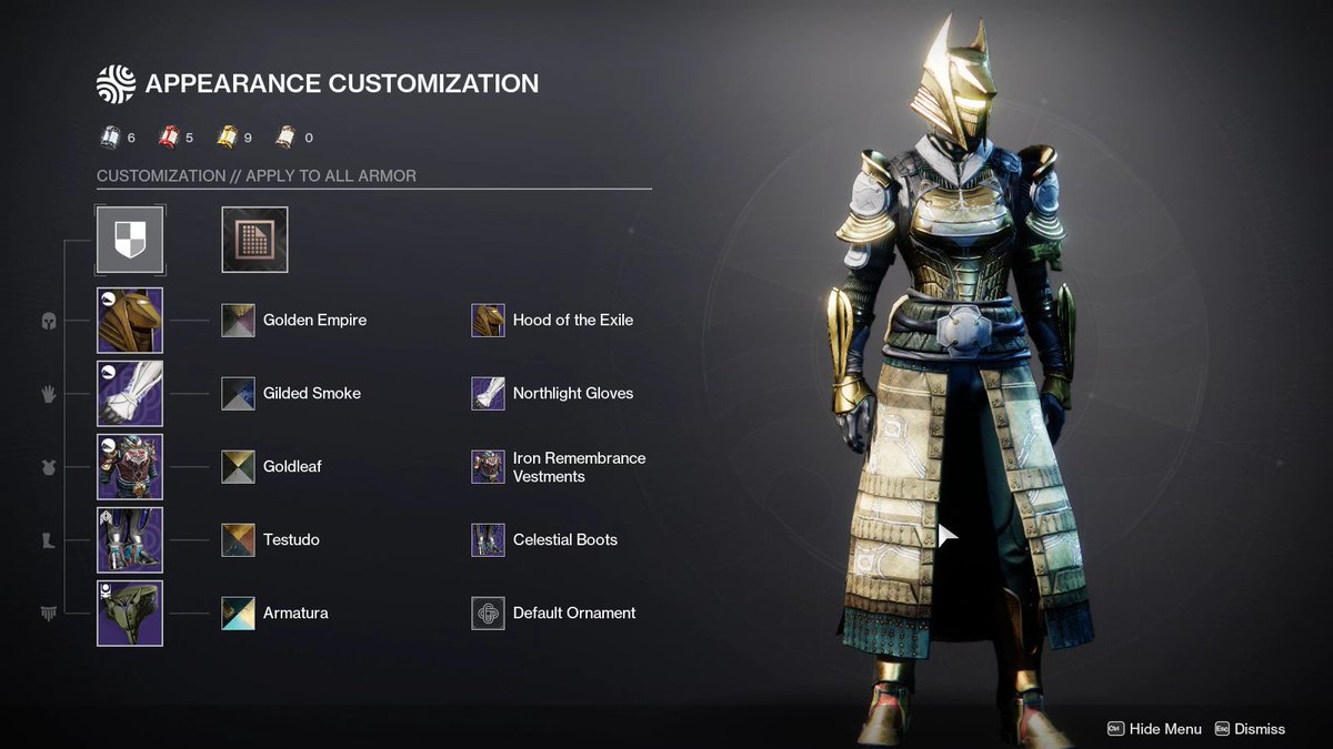 KoviElango's tweet photo. #SplicerFashionShow - Giza Samurai! #Bungie #Destiny2 https://t.co/iStLJRyPA6