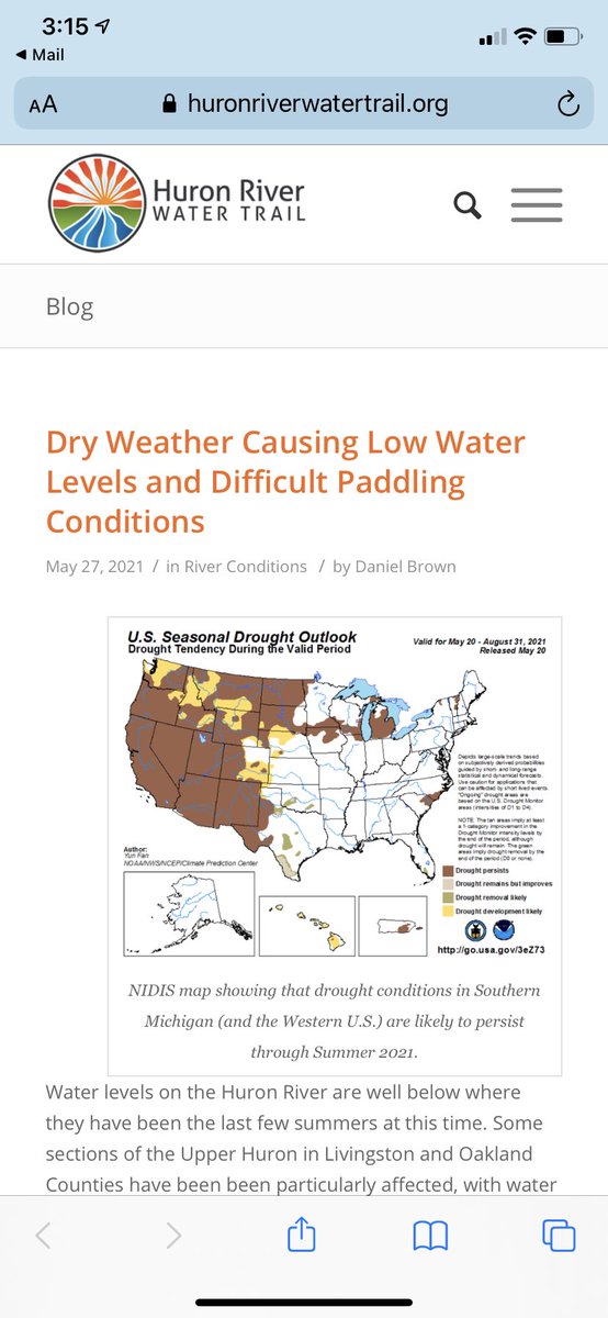 Looking like a dry summer!