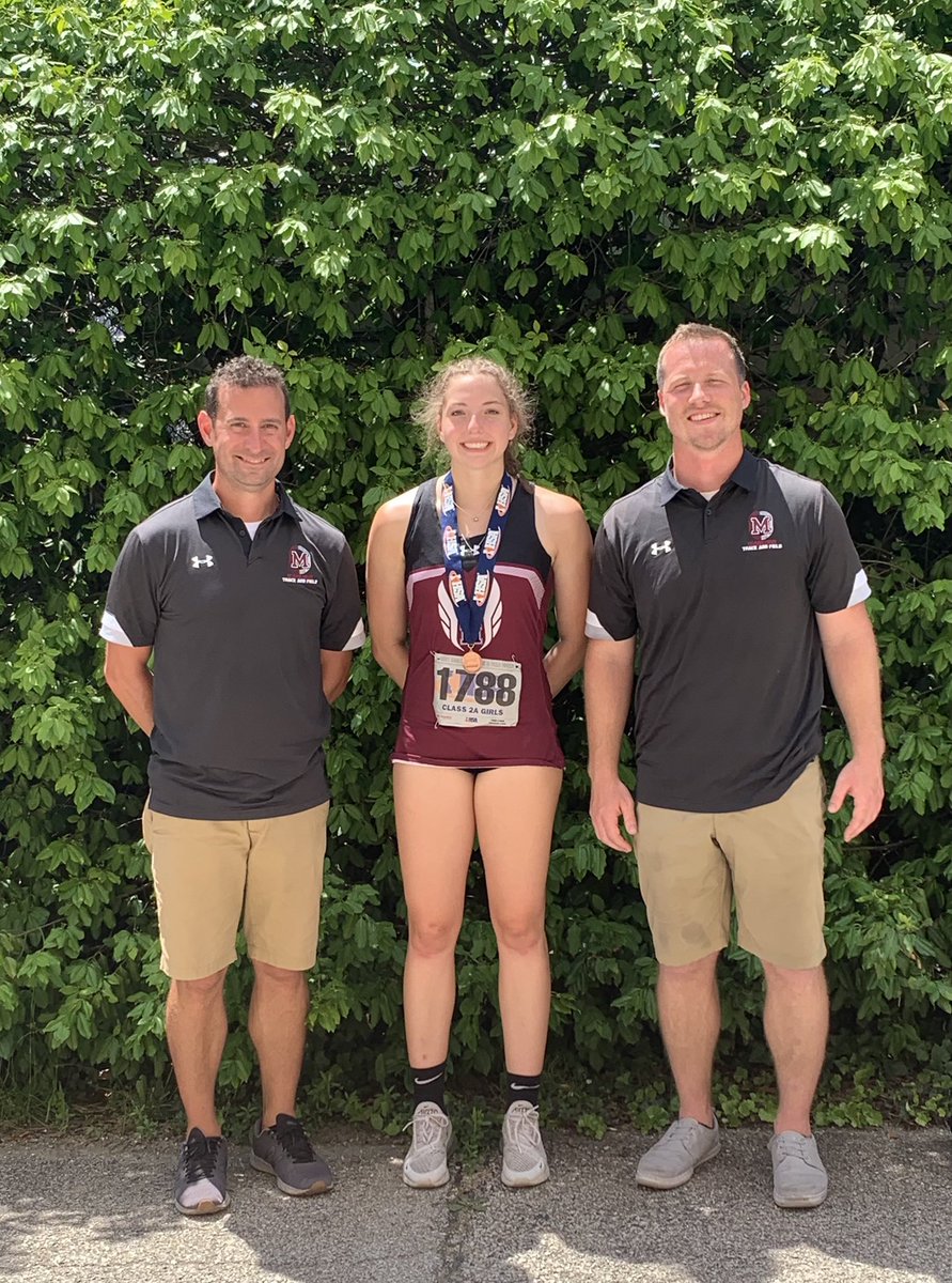 TrackXCMCHS's tweet photo. Way to go Michaela Almeida!! 9th place in the high jump…All-State!! https://t.co/itIZ7cW0E0