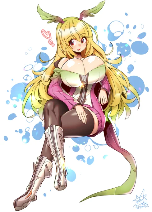 座るぷてるちゃんです(*'▽') 