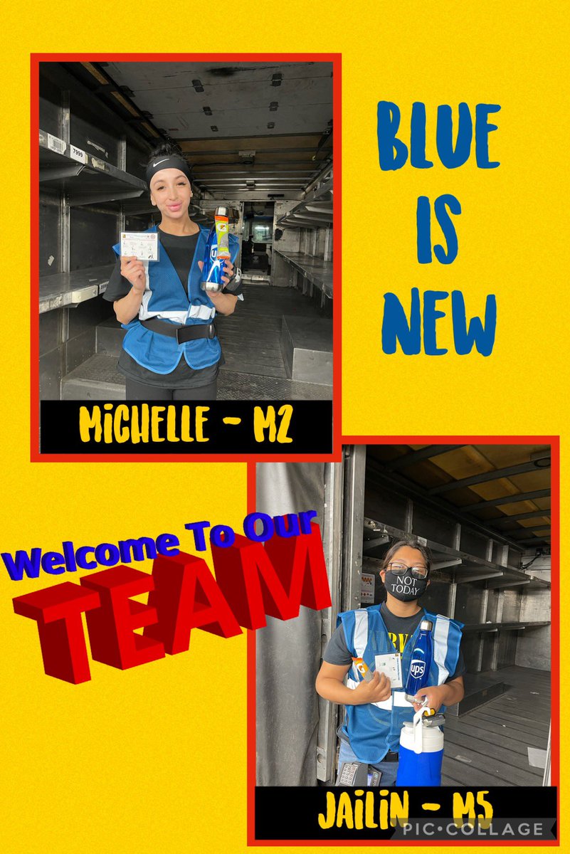 El Paso Preload has 2 “Blue is New” employees. Welcome Michelle and Jailin to our UPS family 🤎. Looking forwarded to seeing great things from the both of you. @RRWestOps <a href="/westtxdivision/">West Texas</a> <a href="/R_U_D_Y__V/">RudyV</a> <a href="/vizcaino_steven/">Steven Vizcaino</a> <a href="/Periodpam/">Pamela Acedo</a> <a href="/AJamesDova/">Adam James Cordova</a> <a href="/mamaolive22/">Margo Hernandez</a> <a href="/e_Steff_ania/">UPS EP Preload Safety Squad</a> <a href="/ggirl_13/">Georgette</a>