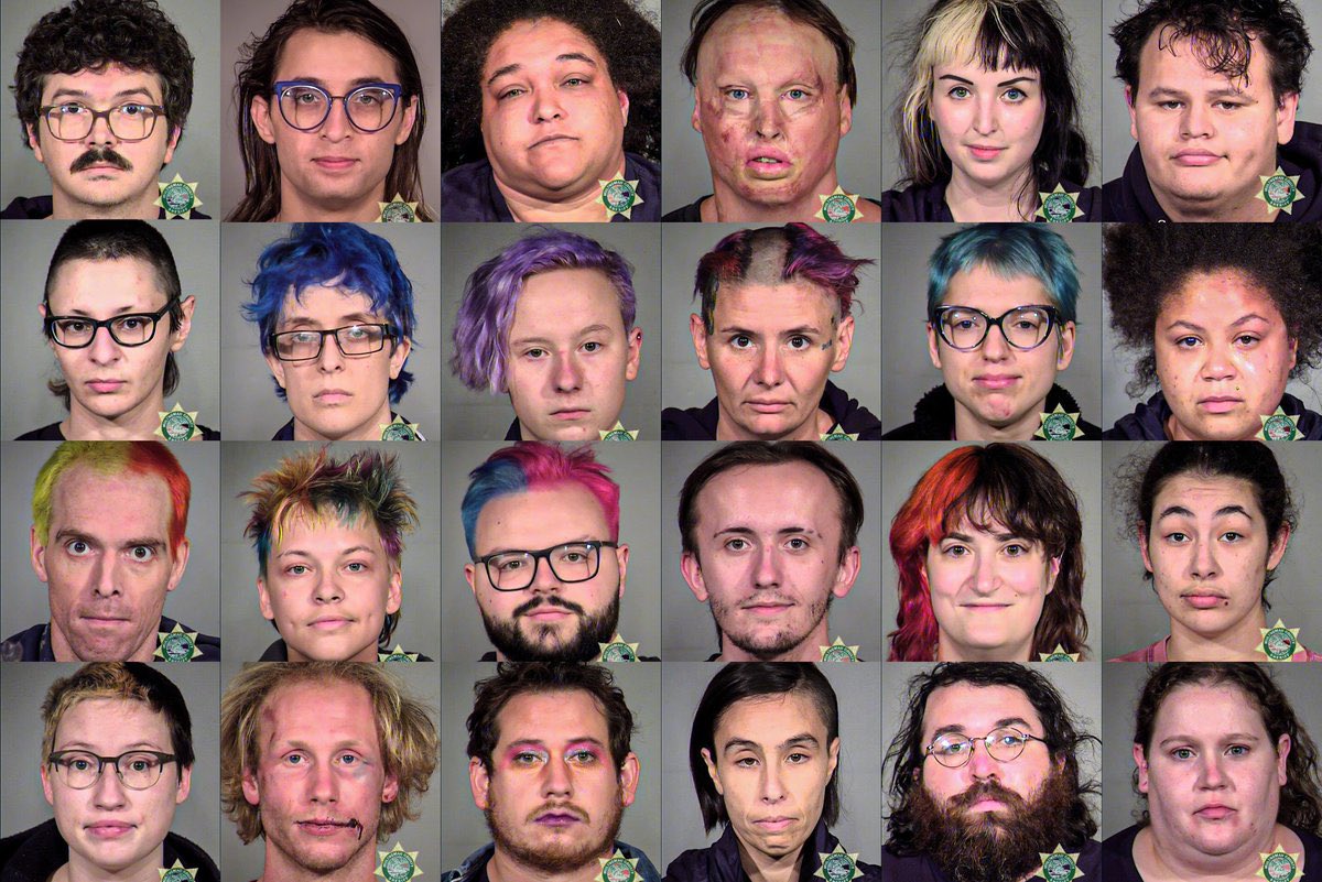 Please do not RT the mugshots of these Antifa domestic extremists so @JoyAnnReid is forced to see them all day That would truly be a shame! AntifaBook.com