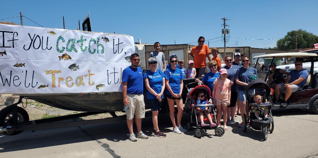 CHIhealth's tweet image. The team at CHI Health Plainview love being part of the Plainview community! For another year, our staff and their families, participated in the 2021 Plainview Nebraska @KlownDays Festival #parade held the first weekend in June. #PlainviewNebraska #paradefloat #healthcare