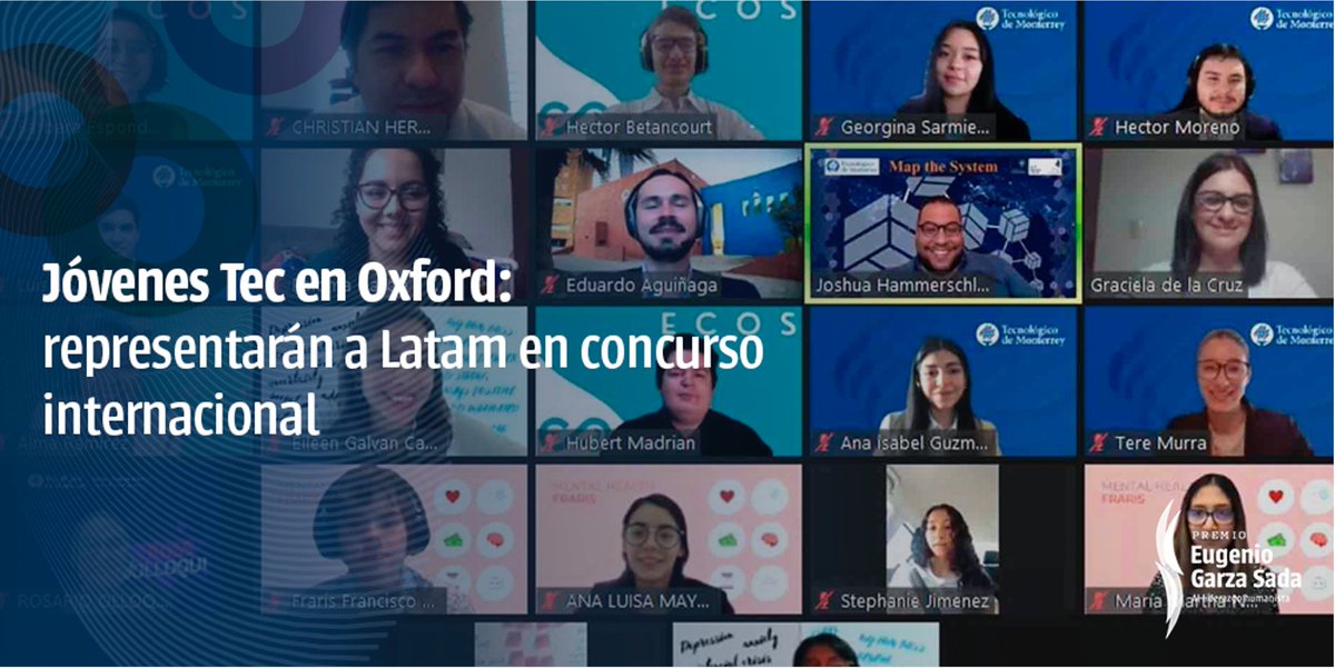 Cinco alumnos del <a href="/TECcampusLAG/">TEC Campus Laguna</a> representarán a la institución y a Latinoamérica en el concurso de emprendimiento <a href="/mapthesystem/">Map the System</a> que se realizará en junio de este año. 💡
Entérate í➡️ ow.ly/v5I250F6CjO