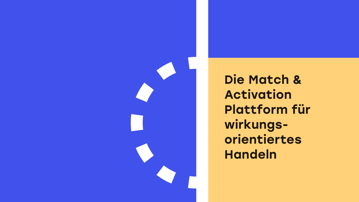 elevaide's tweet photo. Mit elevaide bauen wir auf die Kette "Match – Activation – Action".
Bei elevaide findest du 
Match: Gemeinnützige Projekte, die zu dir passen.
Activation: Vorbilder, die dich inspirieren und motivieren.
Action: Möglichkeiten, aktiv zu werden.
Wer ist dein Match? https://t.co/8WrvFf0X8G