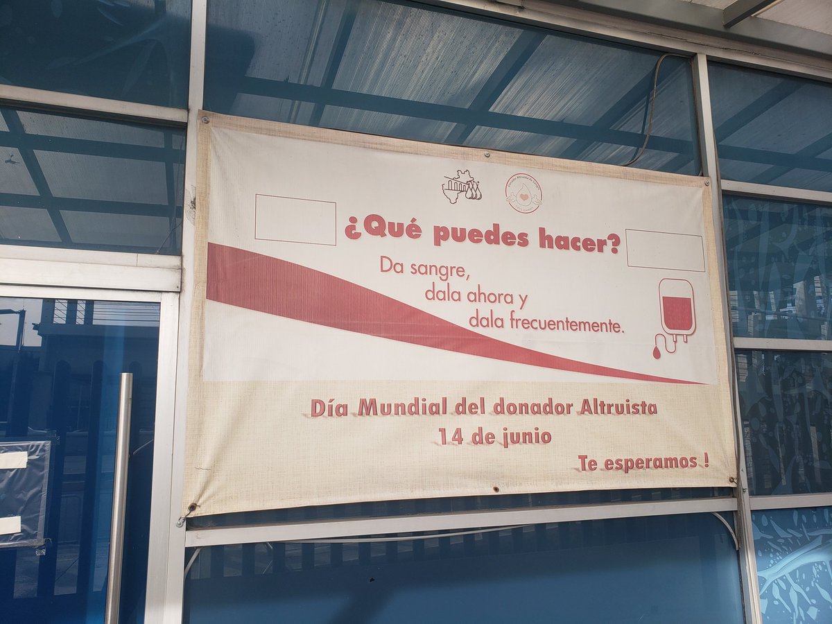 aikidok's tweet photo. Dona sangre, dona vida. https://t.co/5Jy1FrpTXy