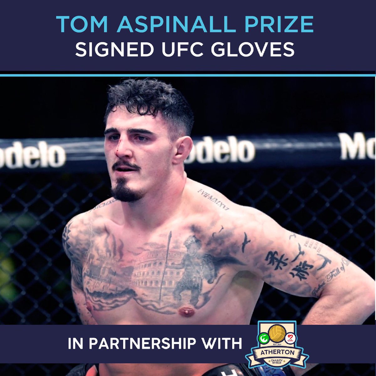 Atherton Charity Shield (@athertonshield) on Twitter photo Big thanks to tournament supporter and future <a href="/ufc/">UFC</a> world heavyweight champion Tom Aspinall for his signed fight glove donation. <a href="/AthertonLRFC/">Atherton Laburnum Rovers FC</a> @FareShareGtrM <a href="/AndyBurnhamGM/">Andy Burnham</a> @dnmaysportsmgt <a href="/SkySportsNews/">Sky Sports News</a> <a href="/riofoundation/">Rio Ferdinand Foundation</a> <a href="/TheMancUK/">The Manc</a> <a href="/Sporf/">SPORF</a> Big thanks to tournament supporter and future <a href="/ufc/">UFC</a> world heavyweight champion Tom Aspinall for his signed fight glove donation. <a href="/AthertonLRFC/">Atherton Laburnum Rovers FC</a> @FareShareGtrM <a href="/AndyBurnhamGM/">Andy Burnham</a> @dnmaysportsmgt <a href="/SkySportsNews/">Sky Sports News</a> <a href="/riofoundation/">Rio Ferdinand Foundation</a> <a href="/TheMancUK/">The Manc</a> <a href="/Sporf/">SPORF</a>