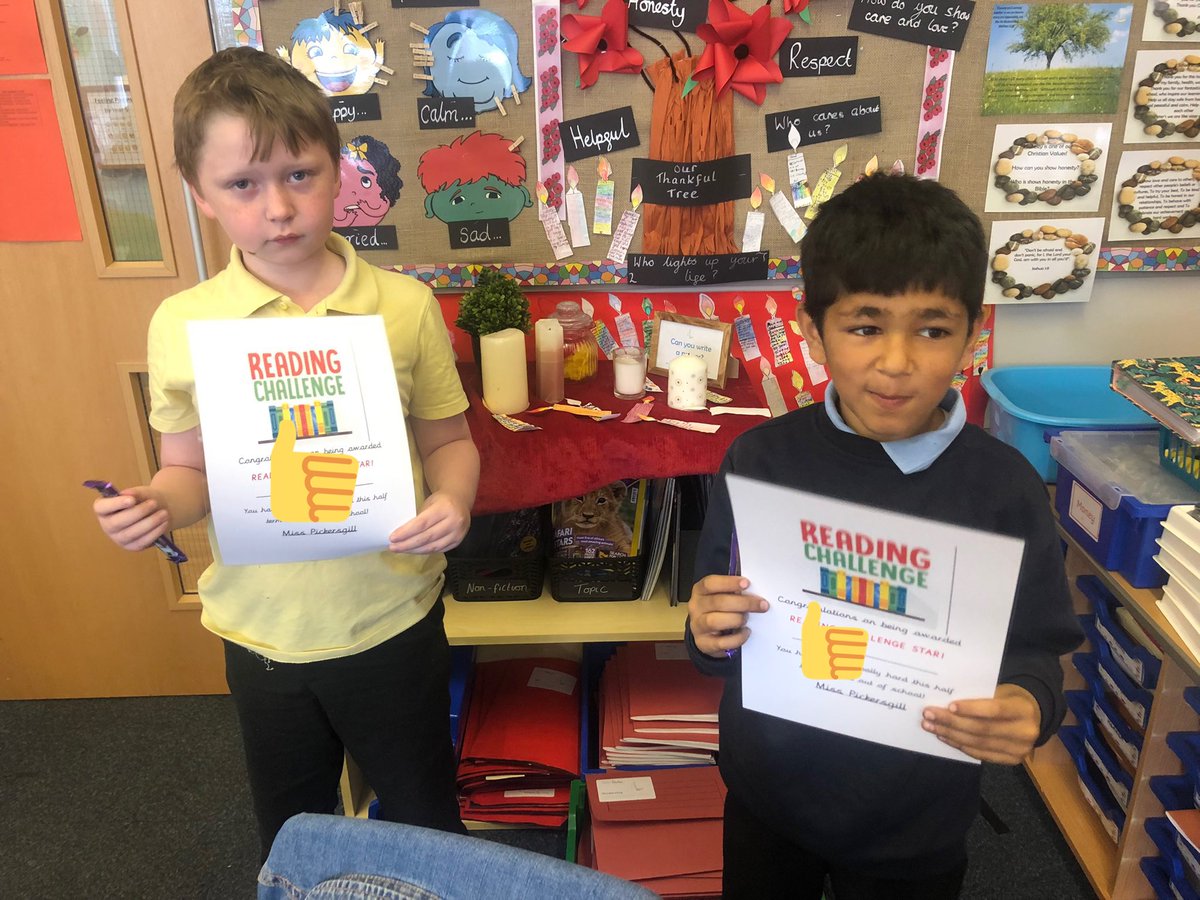 Well done to our Reading Superstars! Fantastic reading over the half-term holiday 👏🏼👍🏼 <a href="/st_peters_read/">St Peter's Loves Reading</a>