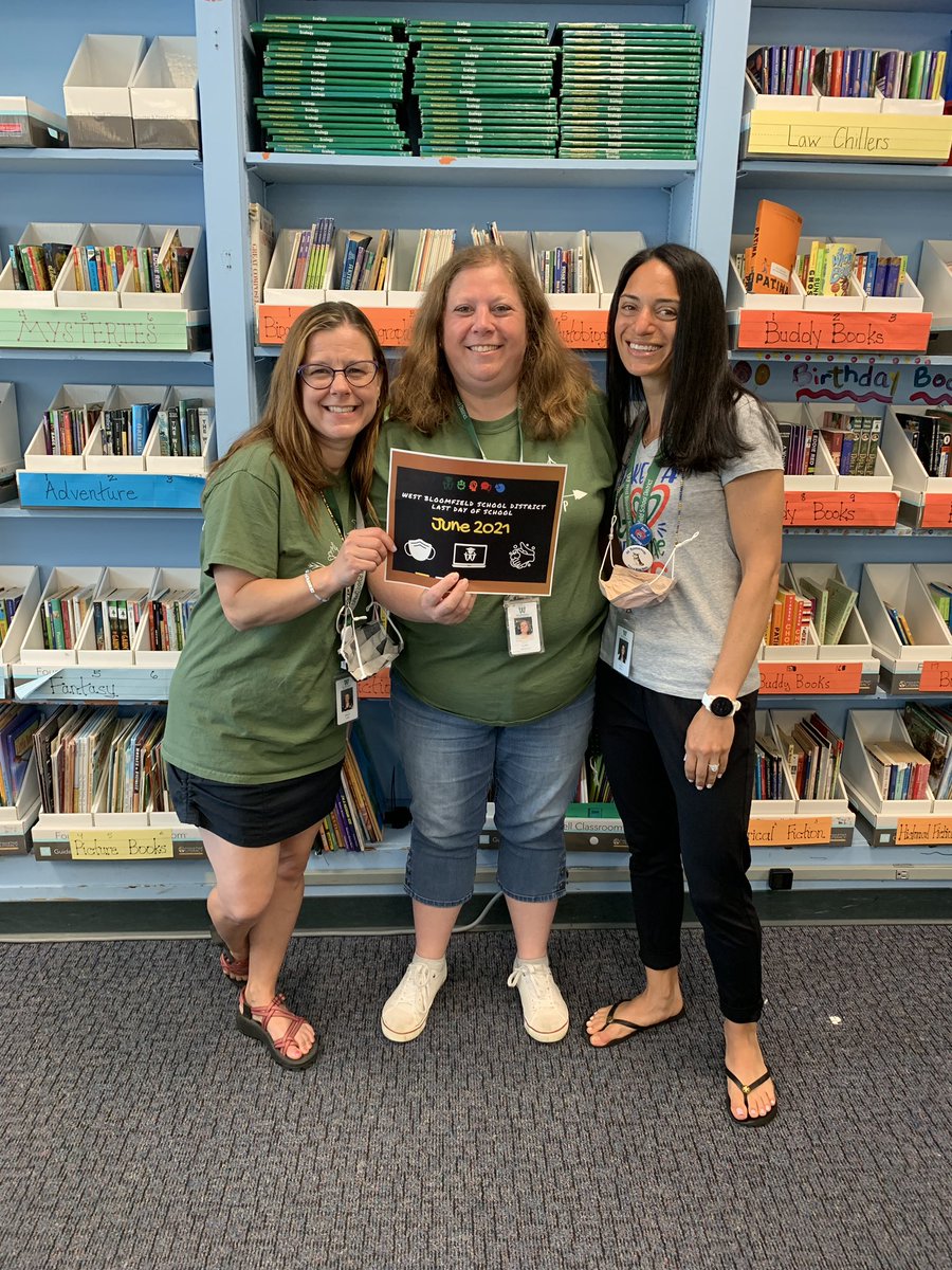 We did it!!! What a year! I couldn’t have done it without these two amazing ladies! #wblastday2021 #onlyWB <a href="/WBSDHuskies/">Roosevelt</a> <a href="/lawkteach/">Kristi Law</a> <a href="/MrsArnoldiWB/">Elise Arnoldi</a>