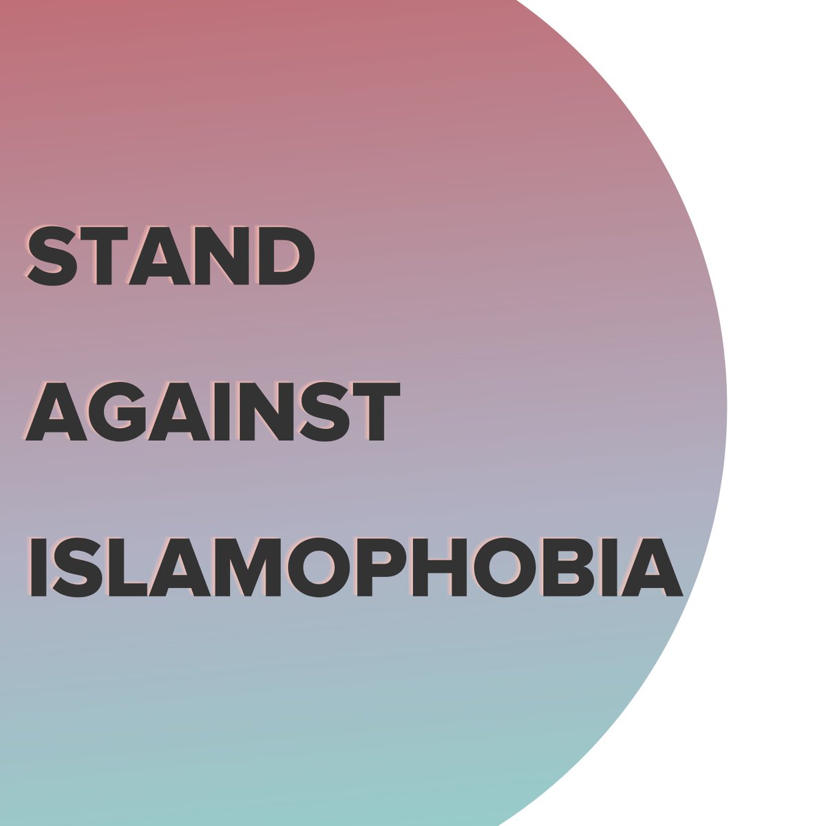 To our Muslim community, we are committed to being an anti-discriminatory organization, that offers opportunities to be changemakers in our society. We are aware that anti-discriminatory is deeply ingrained in Canada’s history, and are actively trying to break down.