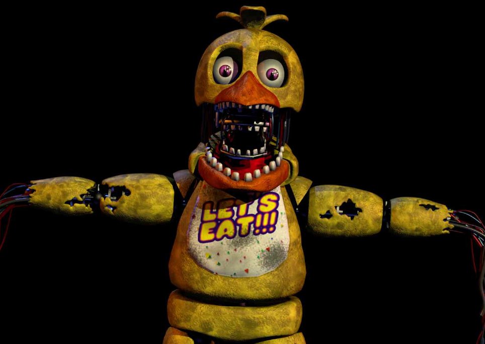 Ultimate FNaF Model Pack on X: Withered Chica by @tm_animations  @thunderbob333 Textures by @flaviuusss WFoxy and Unwithereds coming soon!   / X