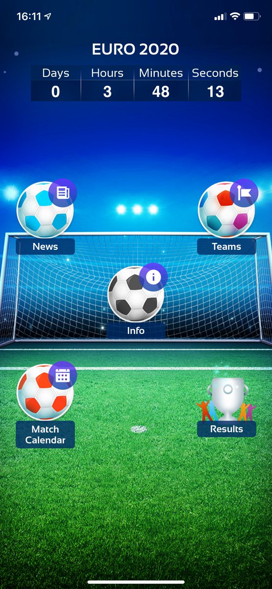 appChocolate's tweet image. Euro 2020 is starting today! Download our free app now to follow your favourite teams! bit.ly/euro2020app