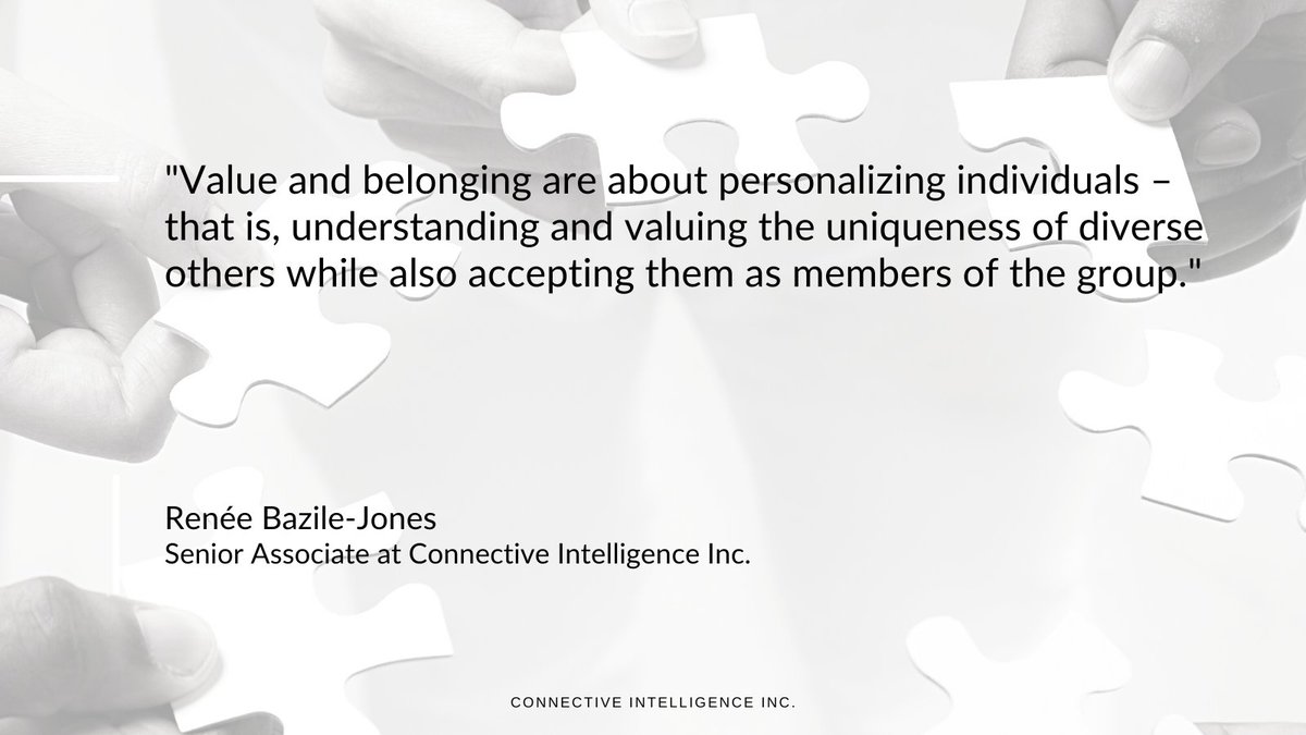 ConnectiveInte1's tweet image. Value and belonging #DiversityandInclusion  #acceptance #value #Mindset  #leadership #Equality