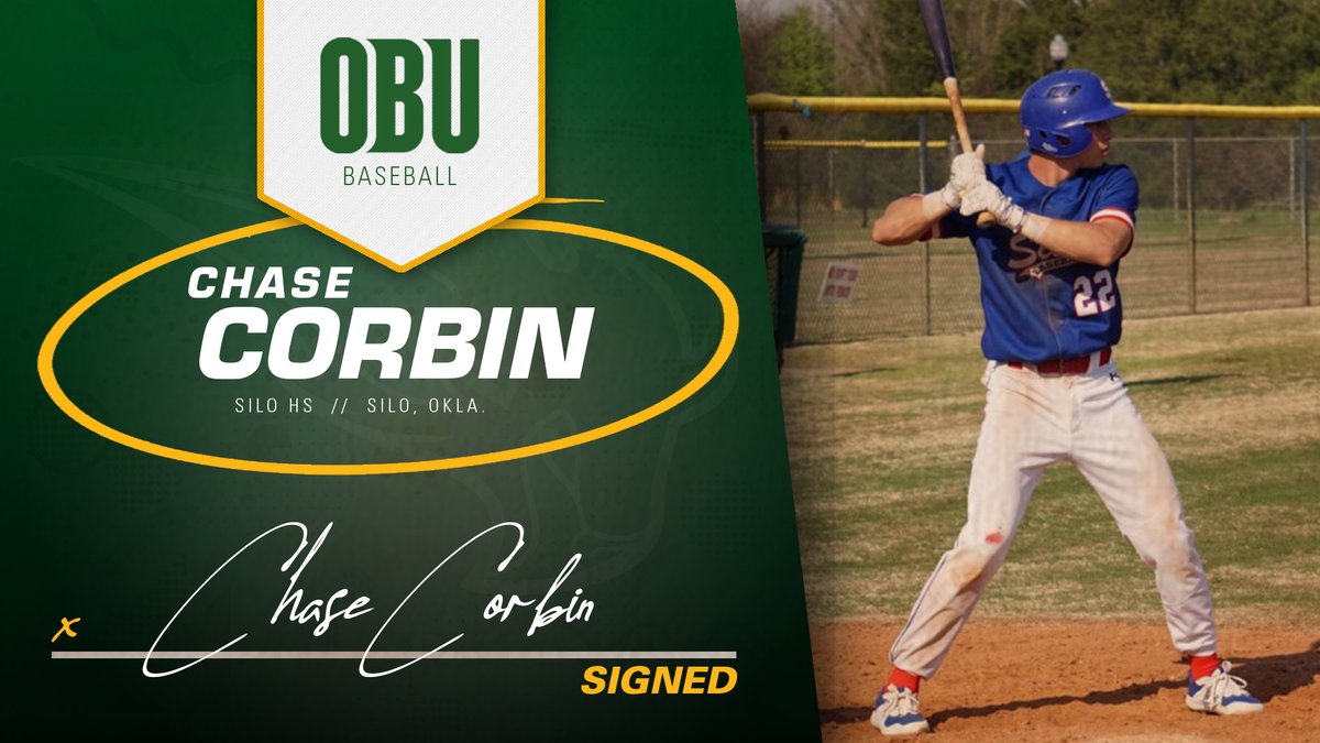 We are excited to welcome Chase Corbin to Bison Hill!

#OnToVictory