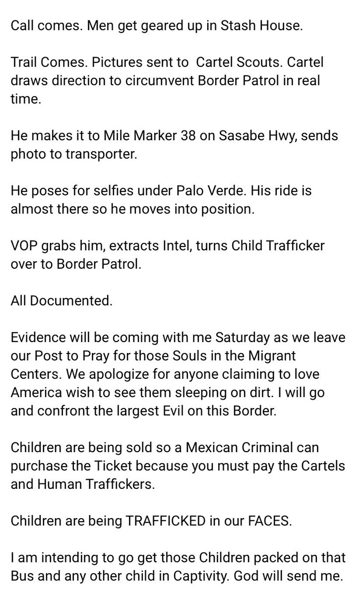 VerigoKennLove's tweet photo. What the heck is Lewis Arthur talkin about now? Crossing what border? To do what? #VOP #PimaCo #AZ @PimaSheriff #screwylewie https://t.co/fkxsvQCqoM