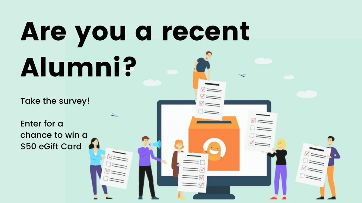 Did you graduate from the Nutrition &amp; Food Program at Ryerson University in 2012 or later? We want to hear from you! Enter for a chance to win a $50 eGift Card! forms.gle/ikAux7AsFLTMuu…