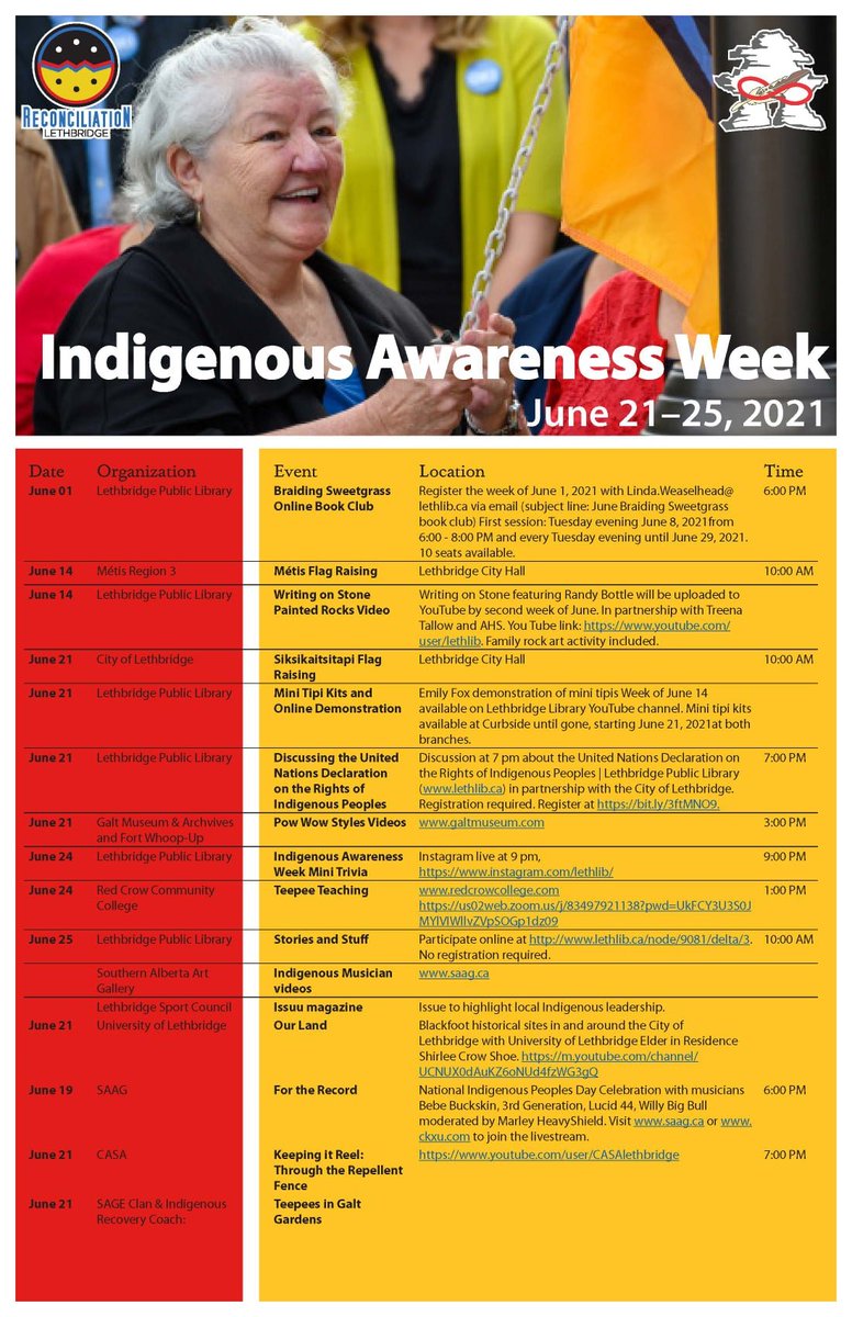 Lethbridge Indigenous Education tweet media