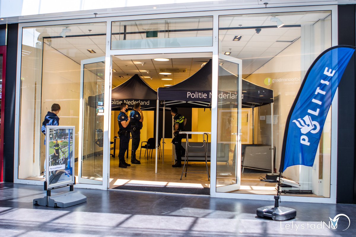 Melding politie Kroonpassage Lelystad