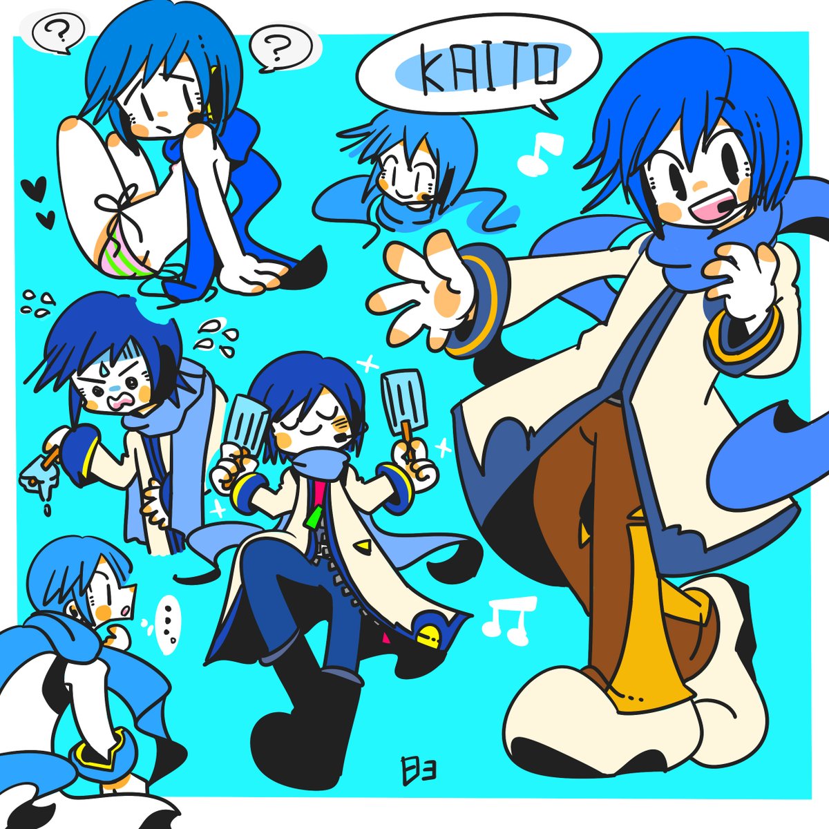 鏡音レン ,鏡音リン 「ミク以外のキャラも描けるぜ!!ってゆうアピール 」|ハッサンのイラスト