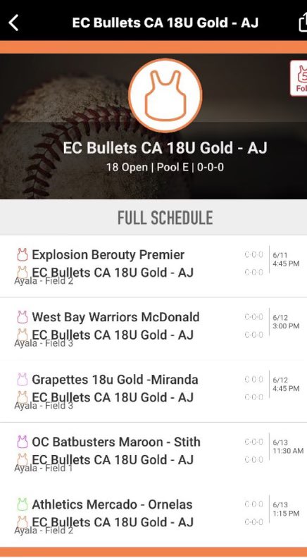 Looking forward to a great weekend of softball. Come by and watch. It’s going to be a great game! <a href="/ecbulletsCA/">EC Bullets CA</a> #softball #zoomintojune