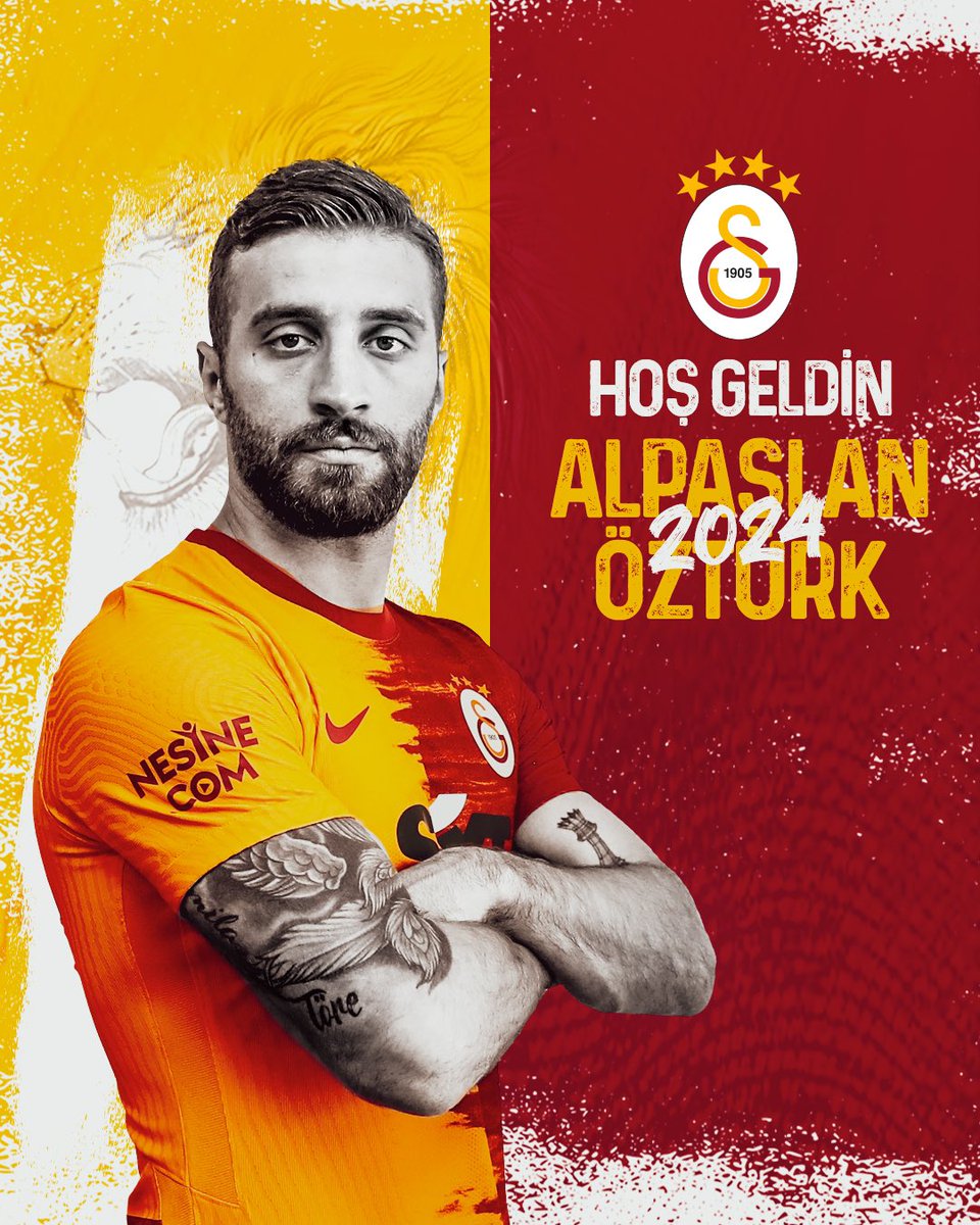 ✍️ Galatasaray'a hoş geldin Alp𝗔𝗦𝗟𝗔𝗡 Öztürk! 🦁