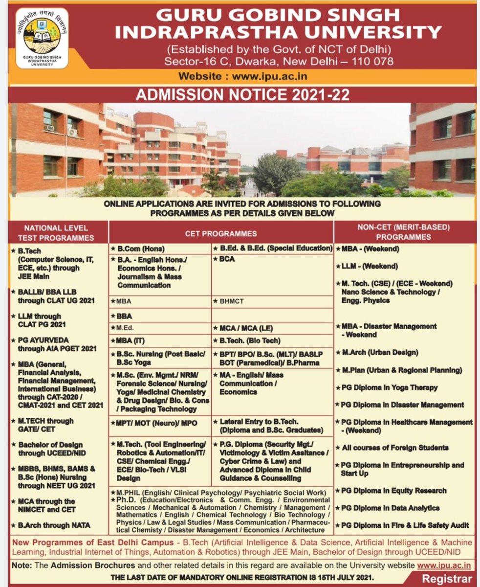 Maims Delhi In Notice For Admission Session 21 22 T Co G8rhzwj4ky Admission Brochure For Academic Session 21 22 T Co Likduki84c Admission Brochure Ph D M Phil For Academic Session 21 22 T Co