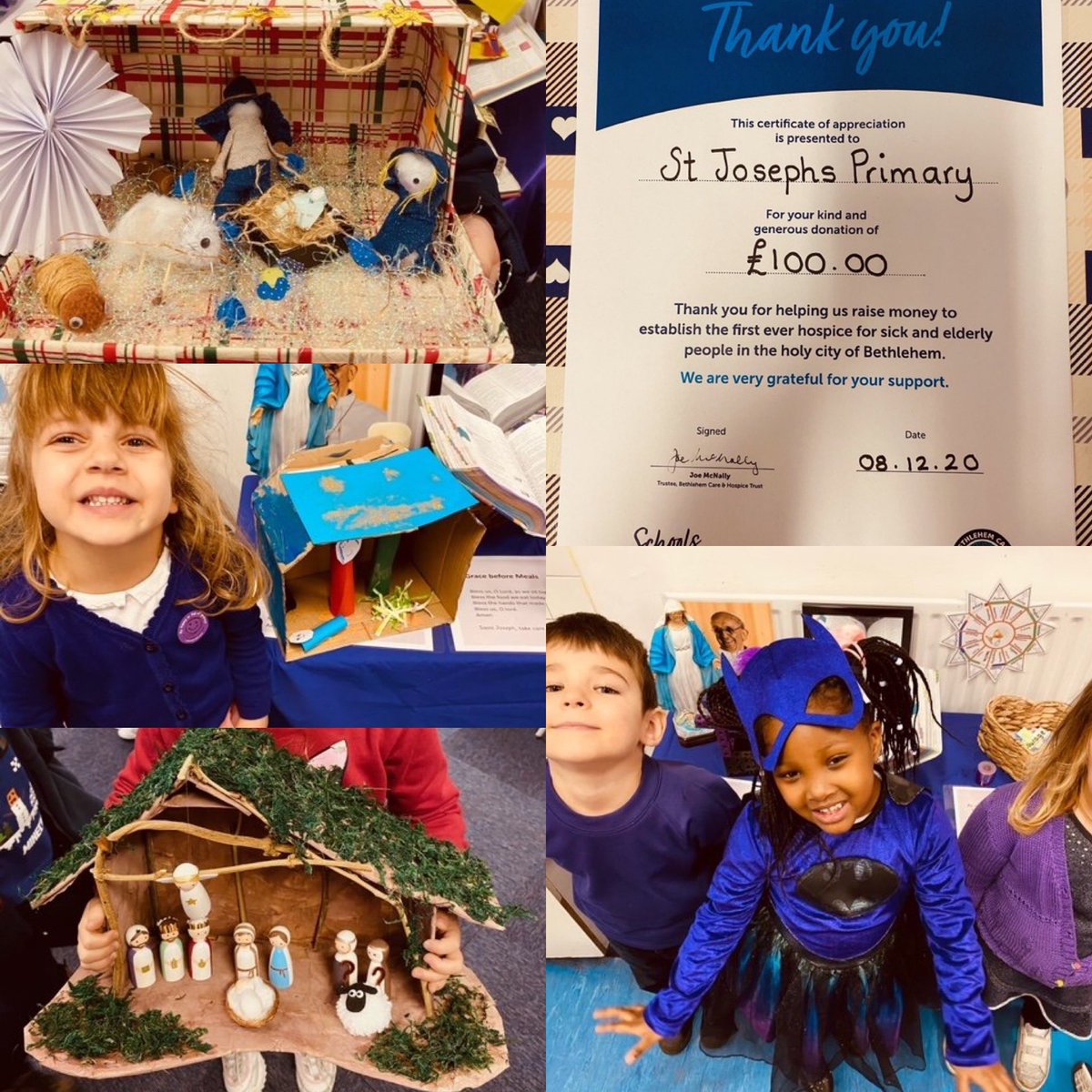 BethlehemCHT's tweet photo. We just wanted to say a massive well done and thank you to @StJoesPutney for helping to raise £100 for our #schoolsforbethlehem campaign.
Awesome work guys 👍🏼 https://t.co/nz3Qeww0TP
