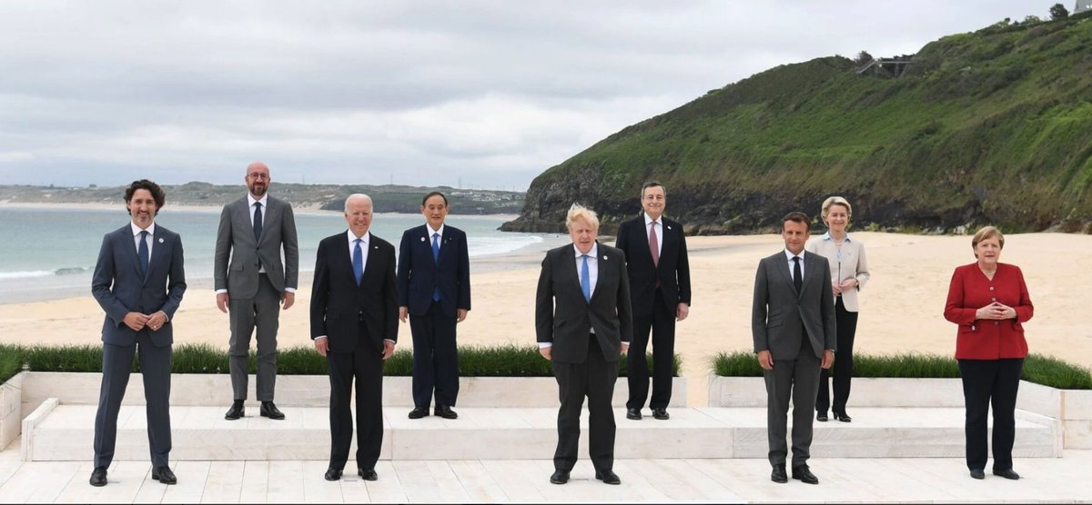 They've just beamed down and I gotta say, I don't like Merkel's chances.