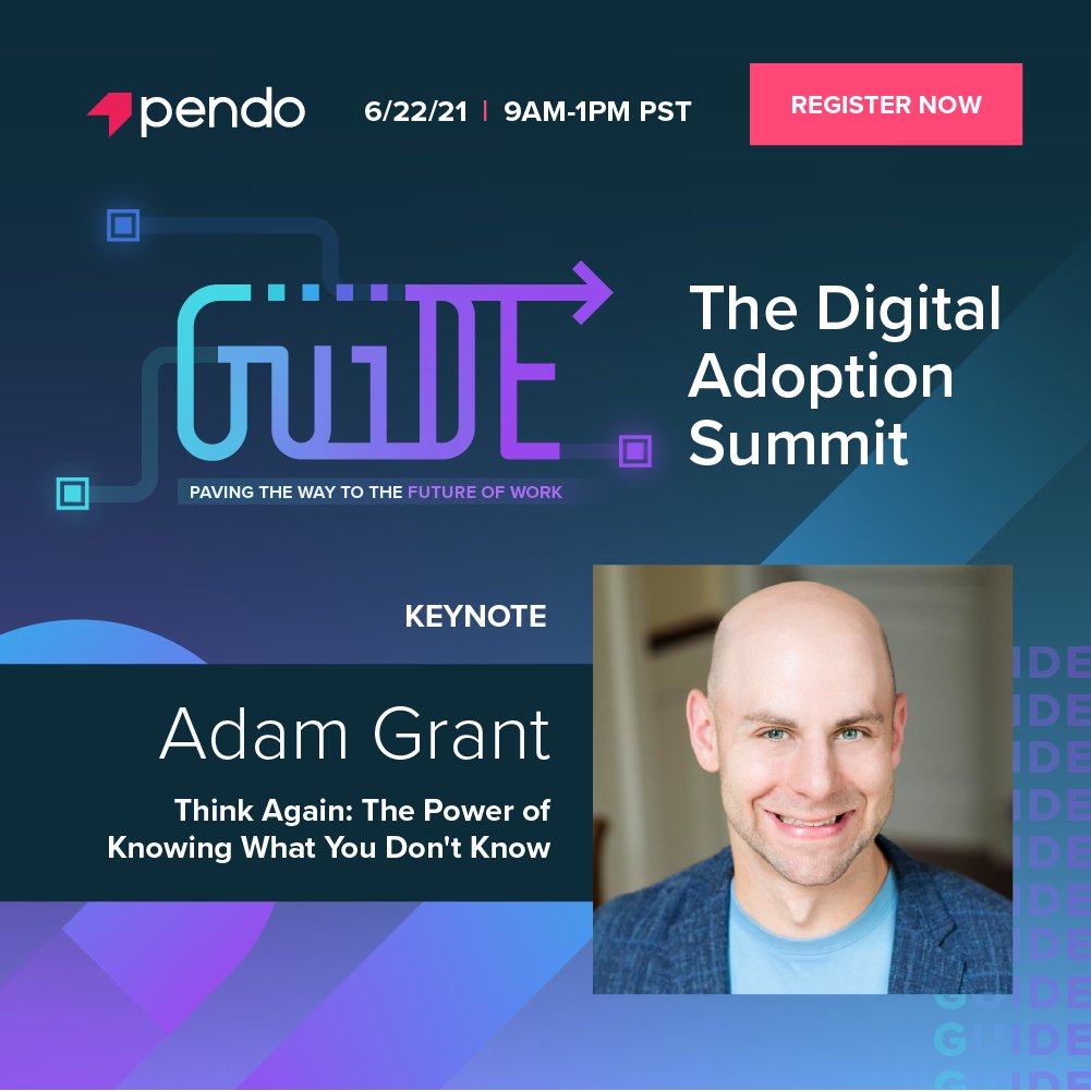 sam_samad's tweet photo. How can your organization help employees find motivation and lead more creative lives? We’re asking leading organizational psychologist, @AdamMGrant. 

Join us at #GuideSummit to learn how to adapt to--and thrive in--the digital-first workplace: https://t.co/PfUIdCZYBZ https://t.co/JmCD8NL3ag