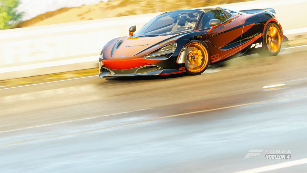 As promised, here's another reveal for you guys!

Introducing my latest prize car livery, the 720S Spider!

Available only as a prize/gift from <a href="/PTGforza/">Pendulum Tuning Garage</a> and myself!

So, RT this, and comment your thoughts below, and I'll choose a few people to win some!!