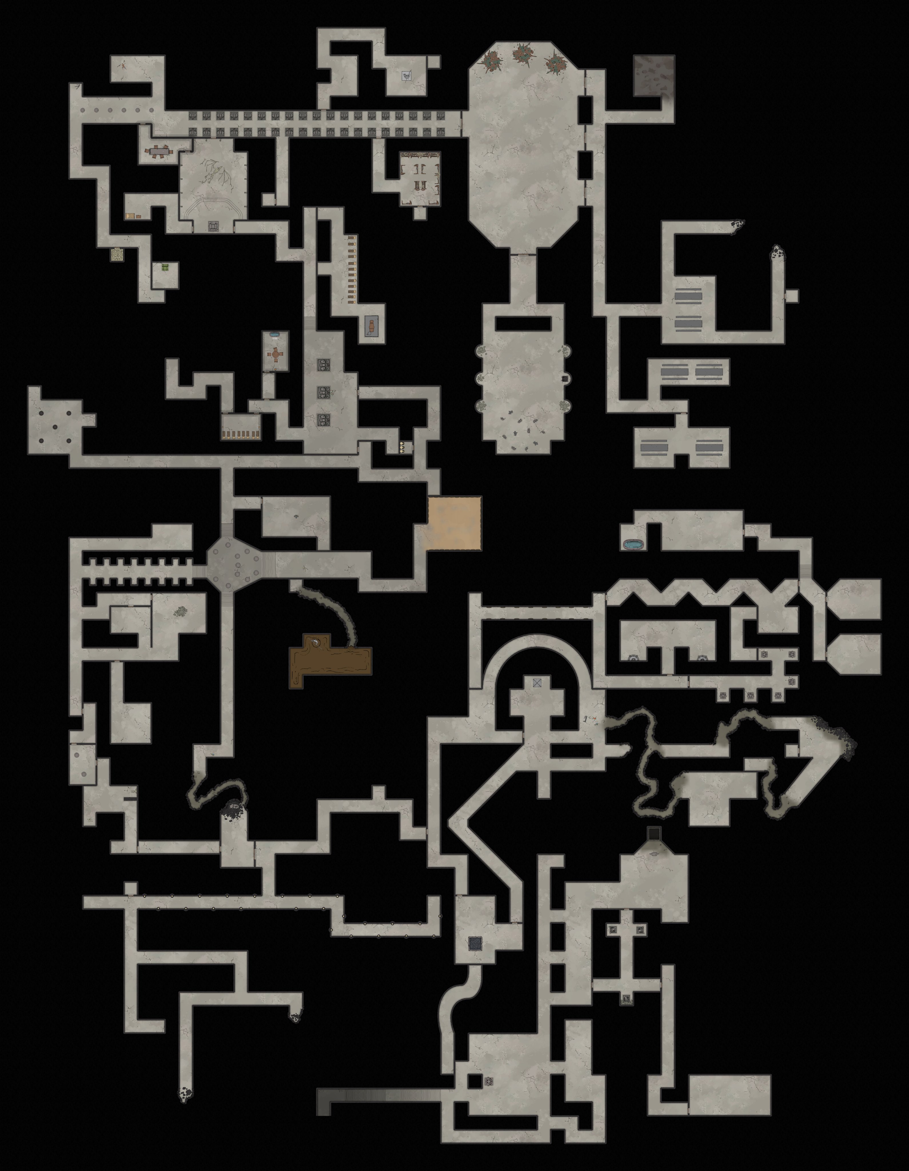 Dungeon Of The Mad Mage Level 1 Map 