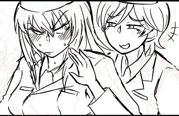 逸見エリカと入間アンナ。
新たなにエリアンというジャンルがきっと流行るのだ。多分。 