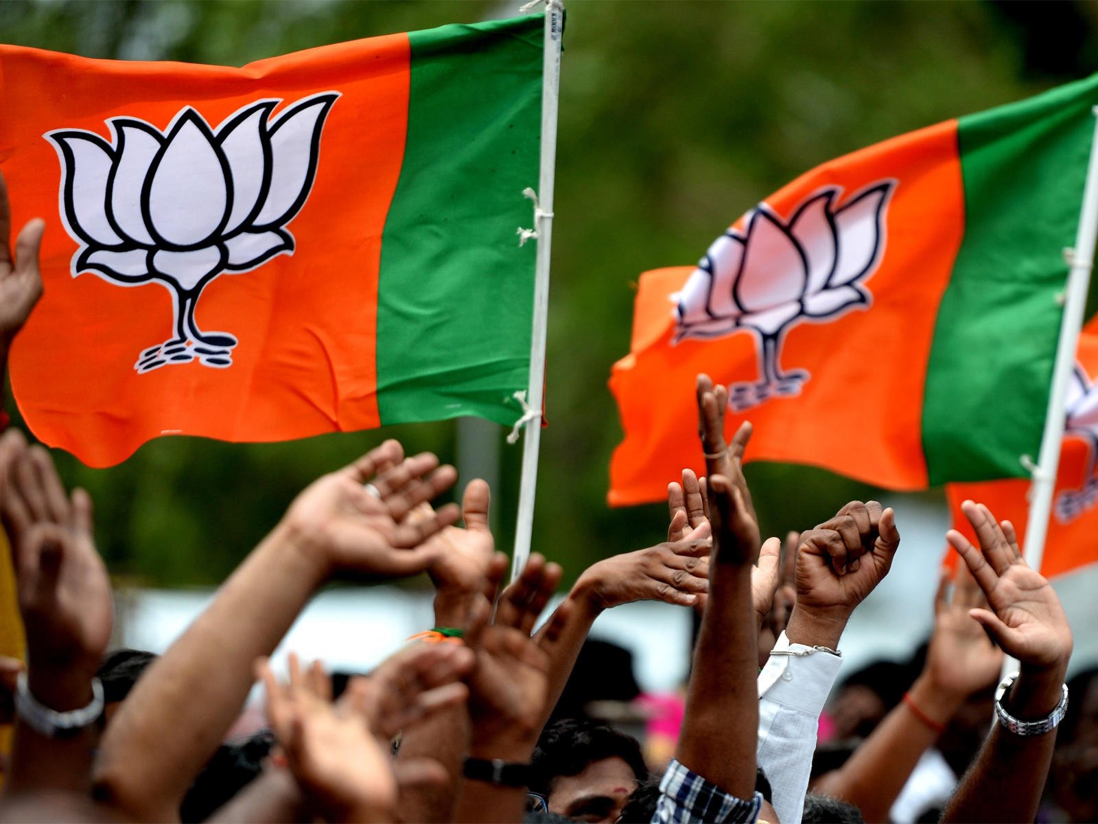 BJP: Những khoảnh khắc tuyệt vời của Đảng Bharatiya Janata được tái hiện một cách tuyệt vời trong hình ảnh này. Tham gia ngay để cảm nhận sự rực rỡ và đầy năng lượng của BJP.