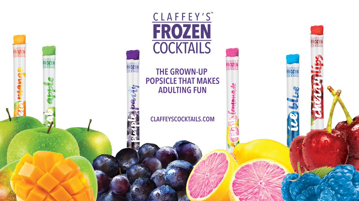 claffscocktails's tweet photo. Adulting is hard. But we can do hard things, b/c we have #claffeysfrozencocktails - the original alcohol freeze pop! https://t.co/jo9ppaUCfK