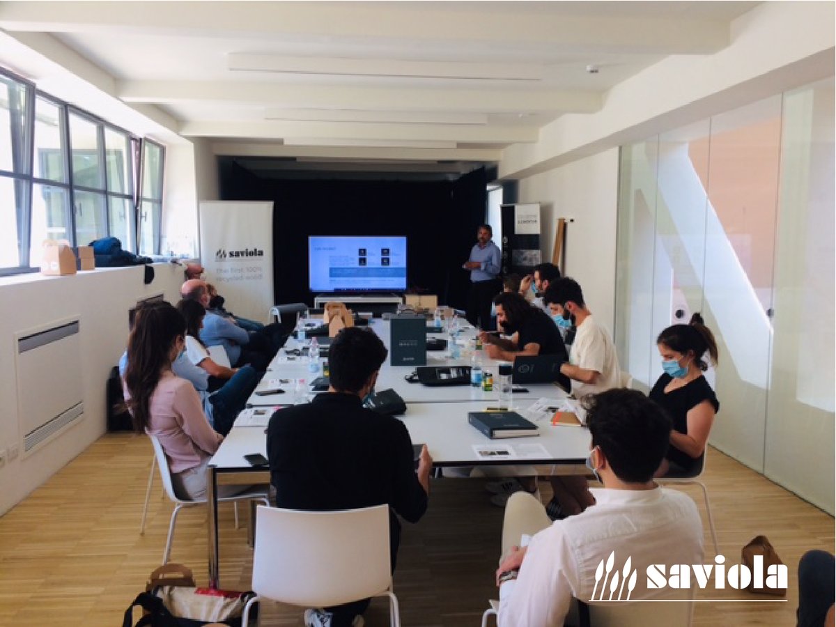 GruppoSaviola's tweet photo. Saviola si presenta durante il workshop organizzato con lo studio #OneWorks s a #Milano. L'incontro con il mondo #Contract attraversa un percorso tutto italiano che abbraccia ecologia e design. #GruppoSaviola #Saviola
Saviola.the first 100% recycled wood https://t.co/uJYIt6Ecix