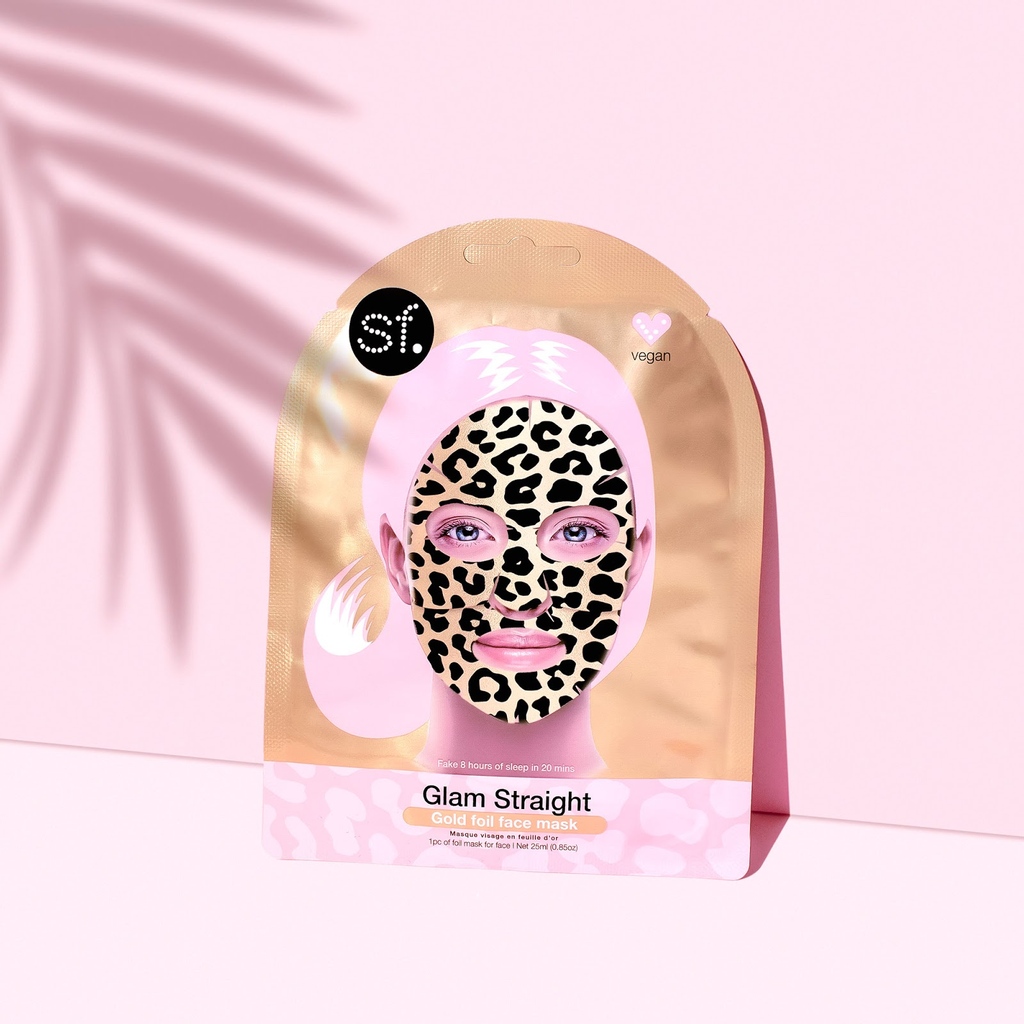 hellosfglow's tweet photo. Need a boost of hydration? Our Glam Straight gold foil leopard pattern face mask revives dull, dry skin in no time. Formulated with collagen to help the skin to restore suppleness &amp; elasticity while watermelon &amp; botanical extracts deliver deep hydration &amp; protect the skin. https://t.co/J2kKk7QC3F