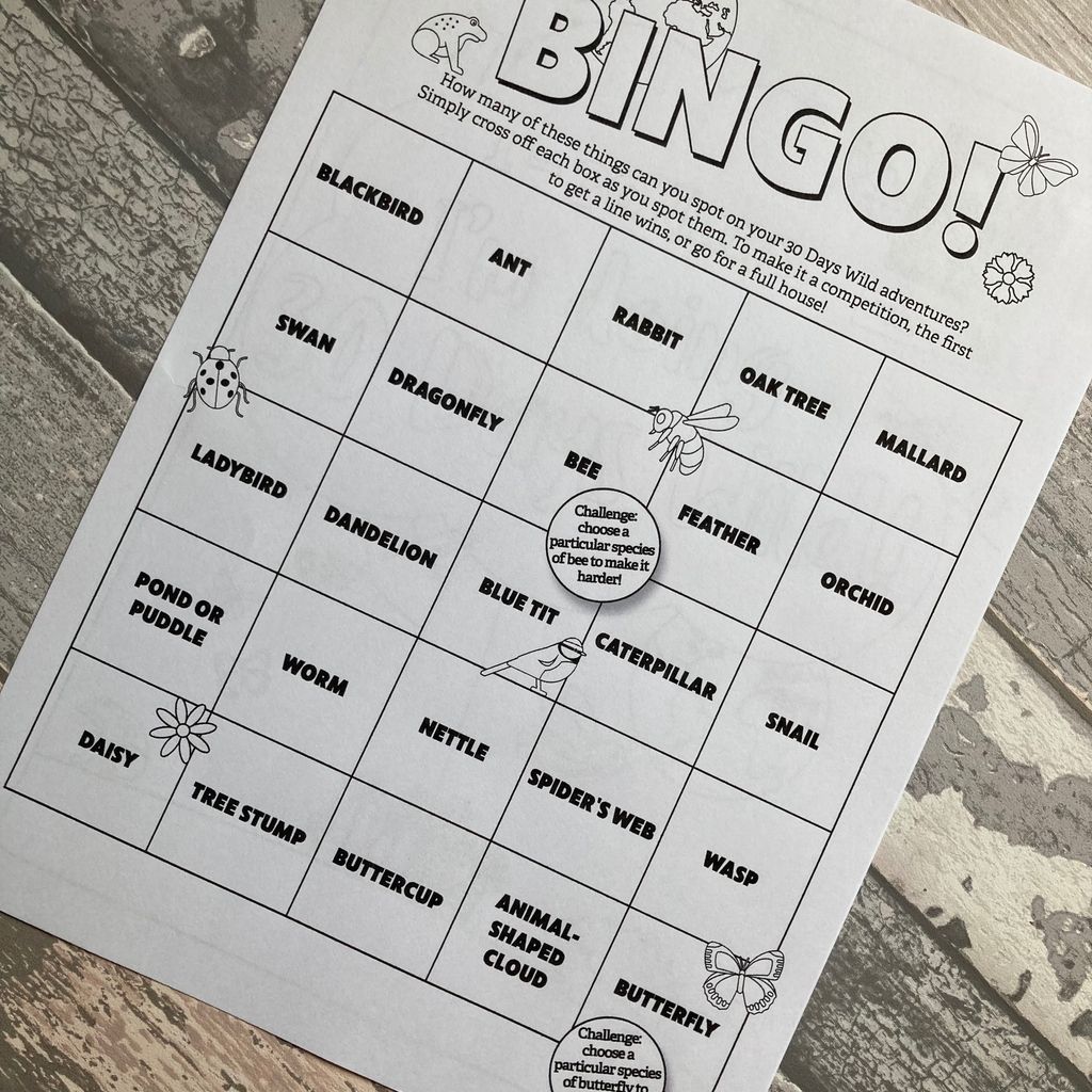 Looking for something to do this weekend? 

This fun Bingo sheet is available from the The Wildlife Trusts downloadable #30dayswild pack. We will be giving it a go. 

What are your plans for the weekend? 

#anngravesauthor #wildlifebingo #funfriday #bingosheet #naturebingo