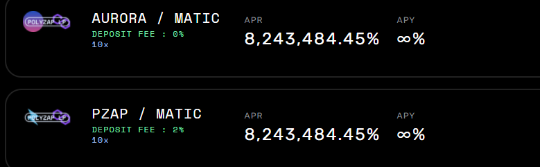 FinancePalette's tweet photo. New Partnership listing completed! 
Pools added on Our side : EARN AURORA
Aurora-Matic polyzap LP on Aurora Farm
PZAP-Matic polyzap LP on Aurora Farm

Pool added on Polyzap side : Earn PZAP
https://t.co/1ROCD9nv3c
Aurora-MATIC PolyZap LP

#polyzap #MATIC #Polygon #yieldfarm https://t.co/oaPaFGokGU