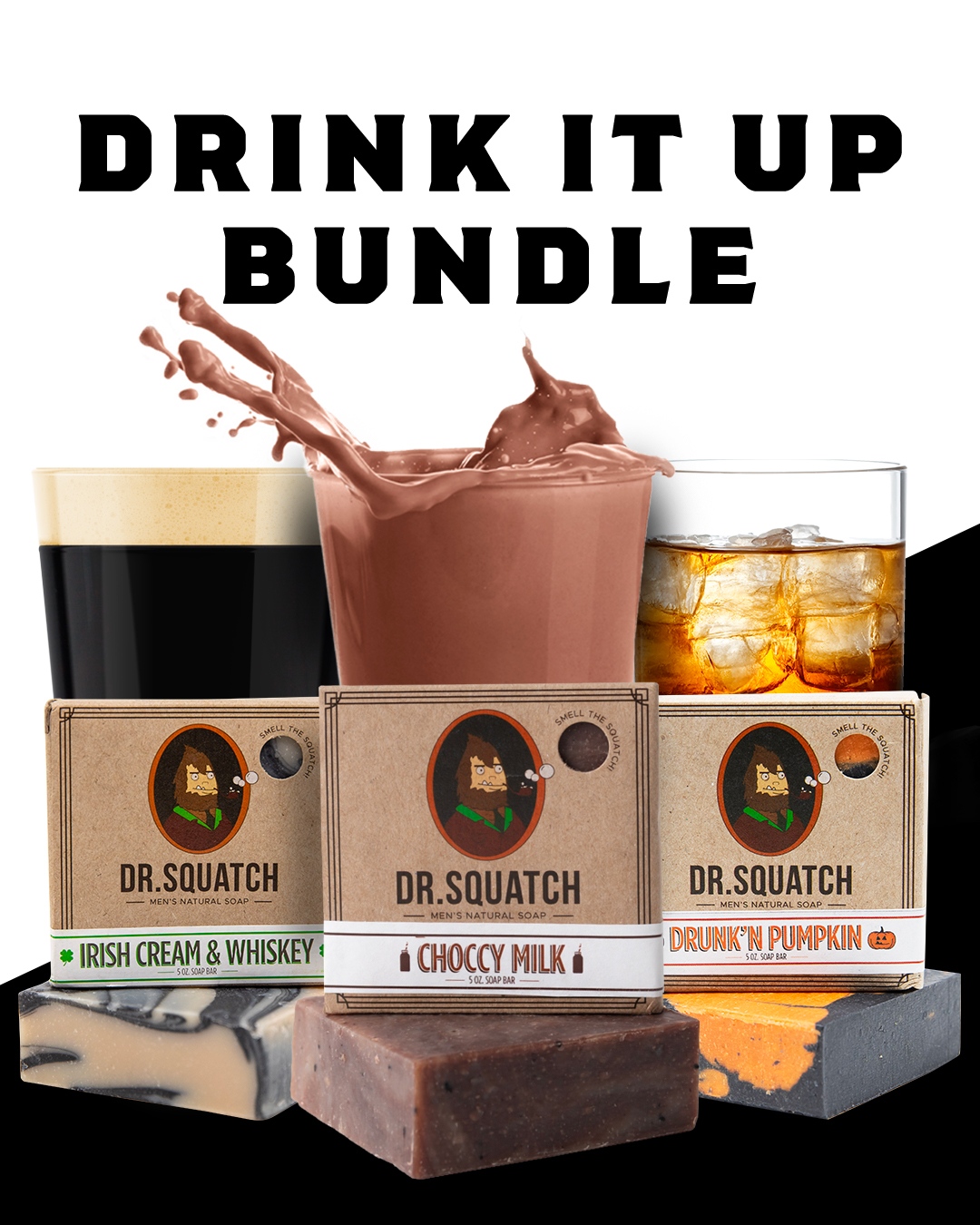 Dr. Squatch Limited Edition All Natural Bar Soap for Men with Zero Grit,  Irish Cream