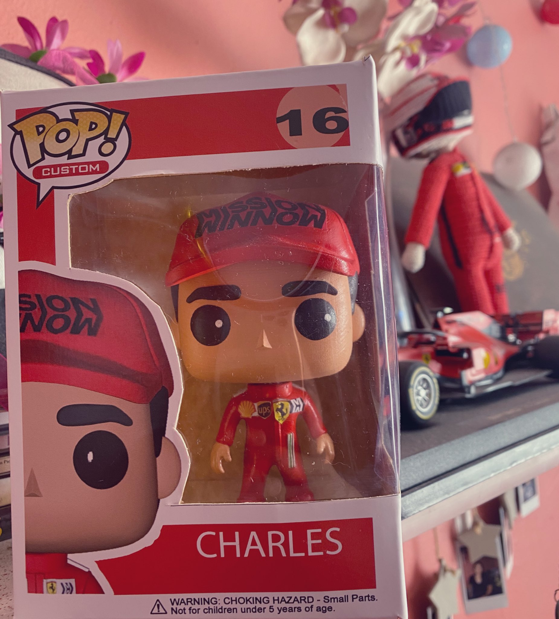 leclerc data on X: joris shared a couple of funko pop made of charles and  himself! 😮  / X