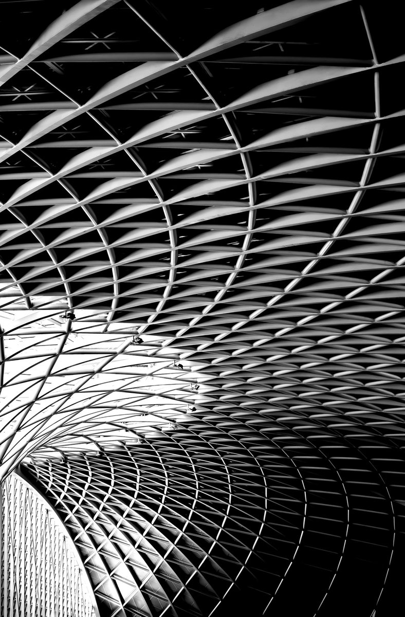 St pancras station.... intresting roof....🙃