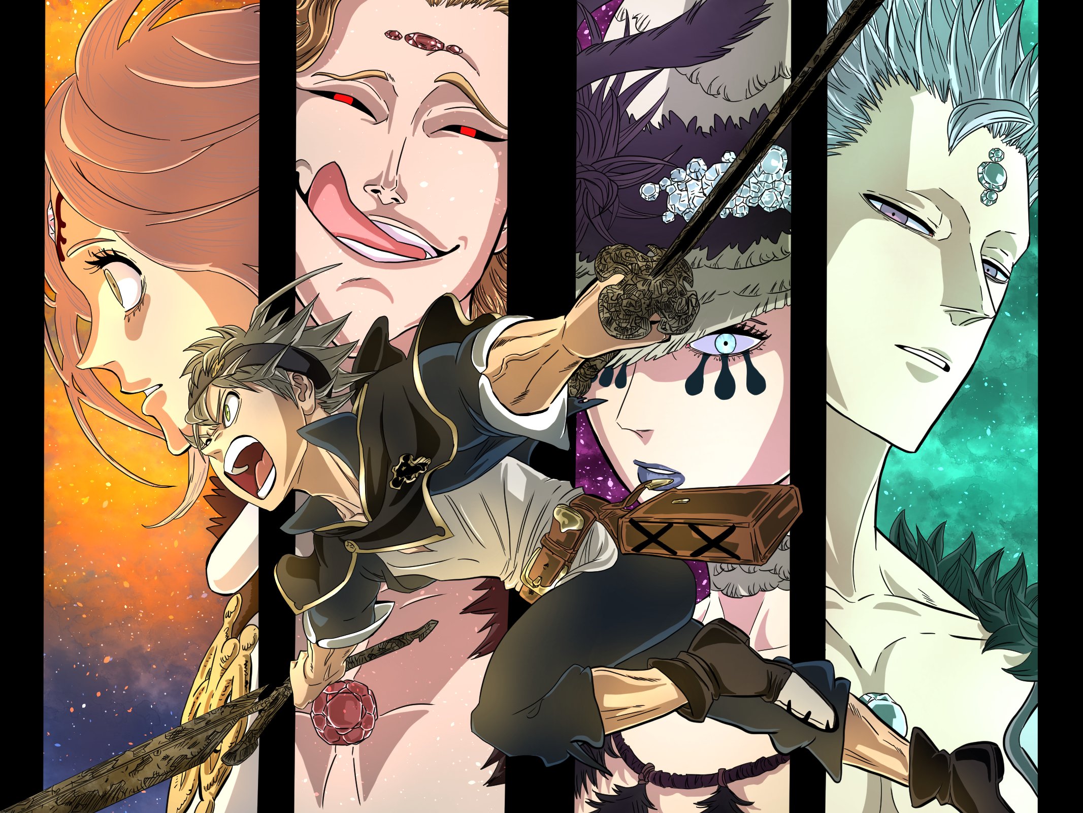 Jutoon The Raging Bull Charge Black Clover Ch 85 Blackclover ブラッククローバー Mycoloring T Co Wx81w0uiqj Twitter