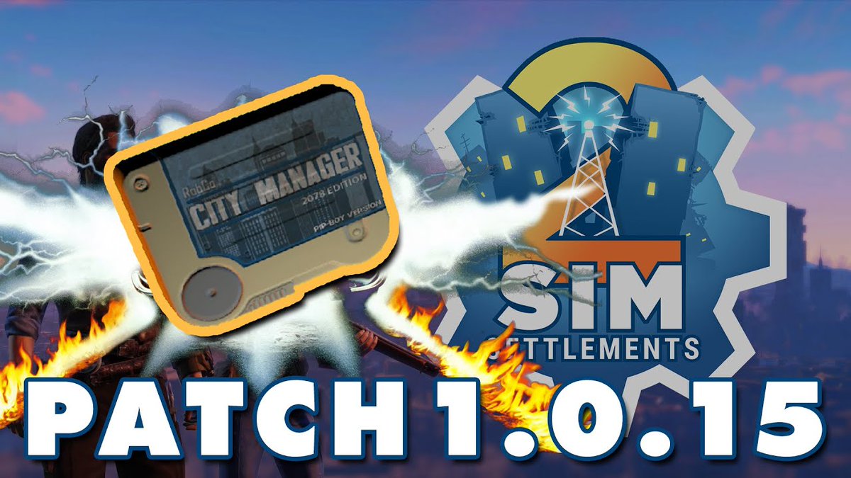sim settlements not upgrading