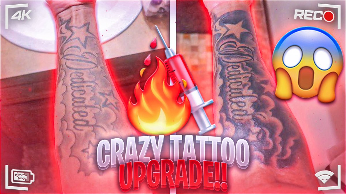 JayNextUp's tweet photo. CRAZY TATTOO UPGRADE!😱🩸| TATTOO VLOG🔥
https://t.co/0NVsGYKL6a https://t.co/HX4NBL8Ncz
