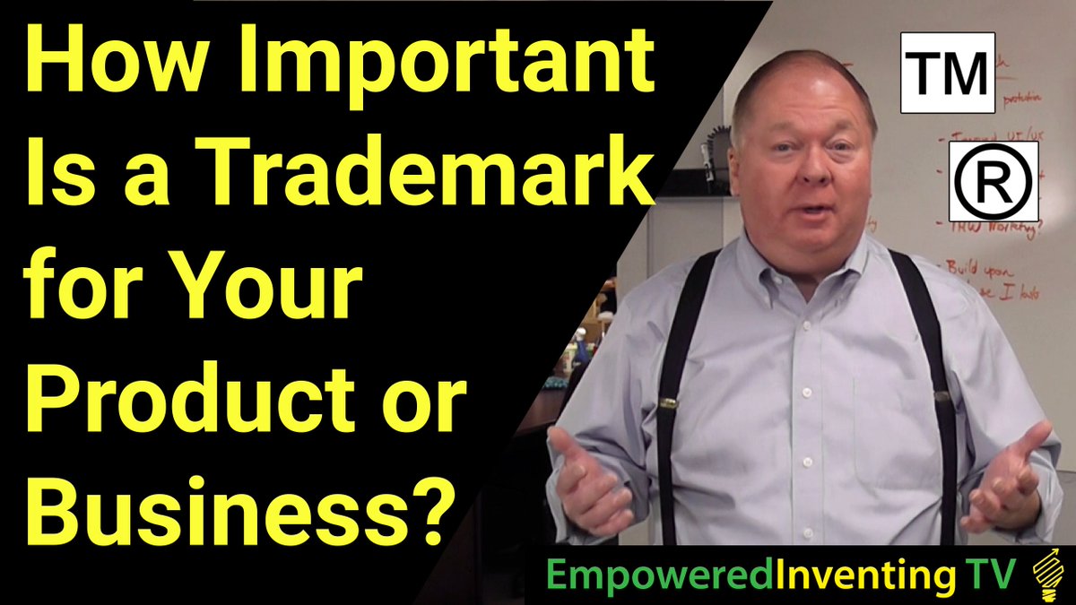 kyinventors's tweet photo. Just how important is a trademark for your product or business? I talk about why this often overlooked IP protection tool can be important as you build product’s identity in the marketplace https://t.co/YcxKOtiGxa #entrepreneur #startup #EmpoweredInventing #inventor #trademark https://t.co/isCStuRikB