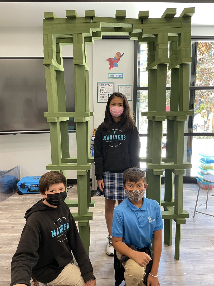 makermrspfaff's tweet photo. @KEVAplanks Oh my, how we LOVE these new foam Keva planks!!!  Takes the fun to a whole new level!!!

#makerspace #makered #keva #kevaplanks #collaboration #communication #creativity #criticalthinking #myjobisfun https://t.co/E76rlaI2fa