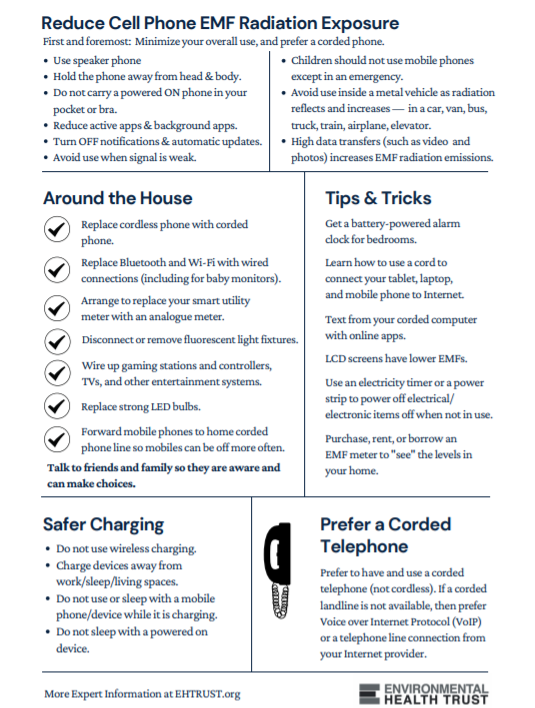 saferphones's tweet photo. Want quick tips and printable fact sheets? We have you covered! Visit our "Resources to Share" page and don't forget to SHARE!
π https://t.co/fnxbv1OUluπ
#healthyliving #safetech #tips #reduceemf #EMF #WIFI #SHARE #tagafriend https://t.co/Z4TYLSCLR5